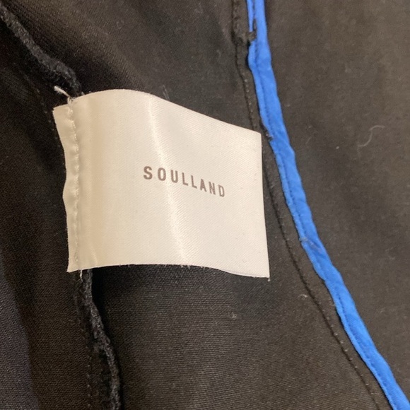 SOULLAND BLACK DENIM JACKET - Picture 11 of 11